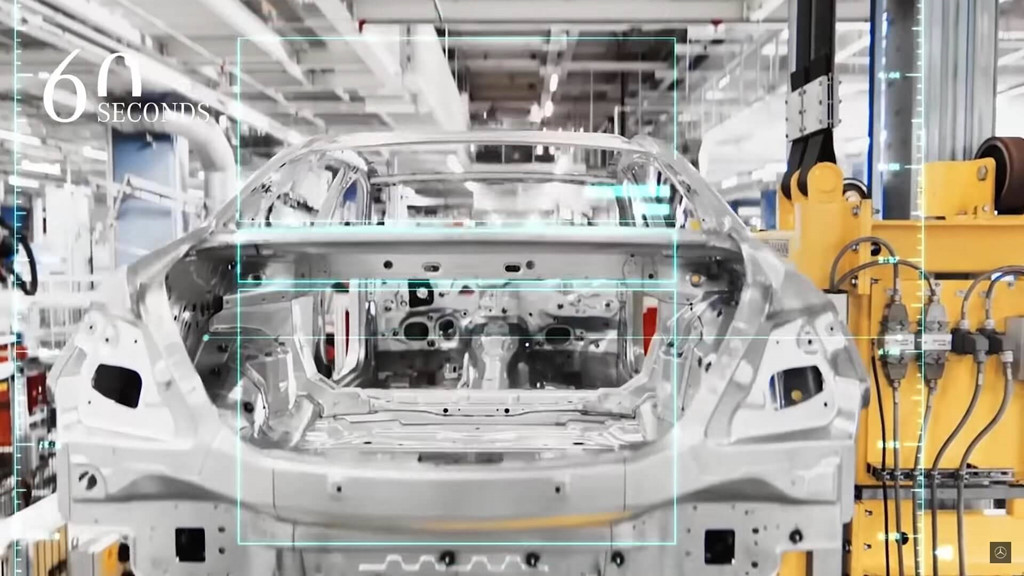 Hình ảnh đầu tiên của nhà máy Mercedes hiện đại nhất thế giới